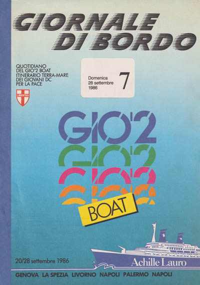 Copertina di Nuova Politica n. 7, 28 settembre 1986