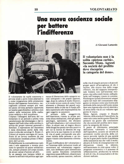 Nuova Politica - Una nuova coscienza sociale per battere l'indifferenza pagina 10