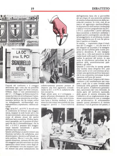 Nuova Politica - La DC polo di rinnovamento e di stabilità politica