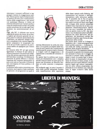 Nuova Politica - La DC polo di rinnovamento e di stabilità politica