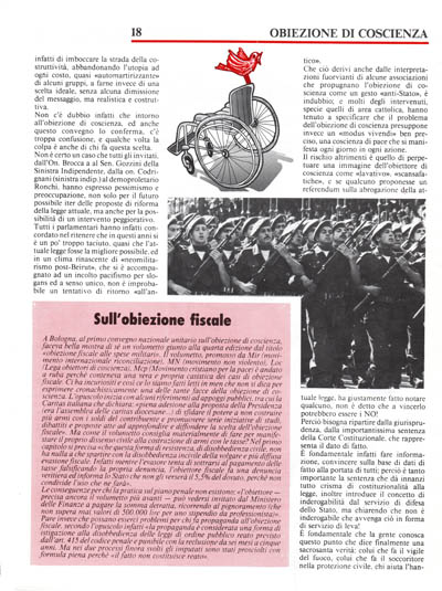 Nuova Politica - Obiezione di coscienza e servizio civile: una legge da riformare