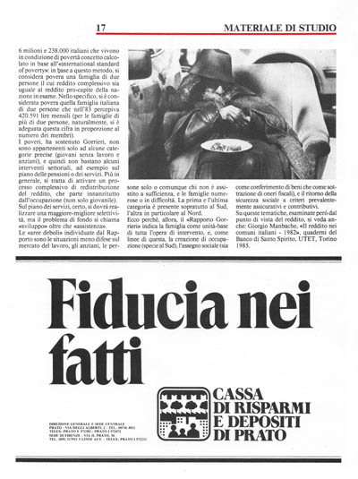 Nuova Politica - In Italia oltre 6 milioni di poveri, altri 4 e mezzo in condizioni di disagio