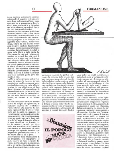 Nuova Politica - Riaprire la «Camilluccia»