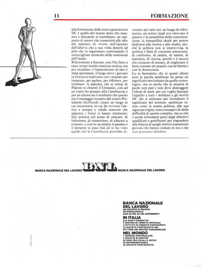 Nuova Politica - Riaprire la «Camilluccia»