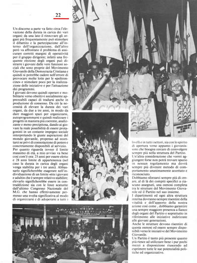 Nuova Politica - L'adesione al Movimento Giovanile è anche una scelta di vita