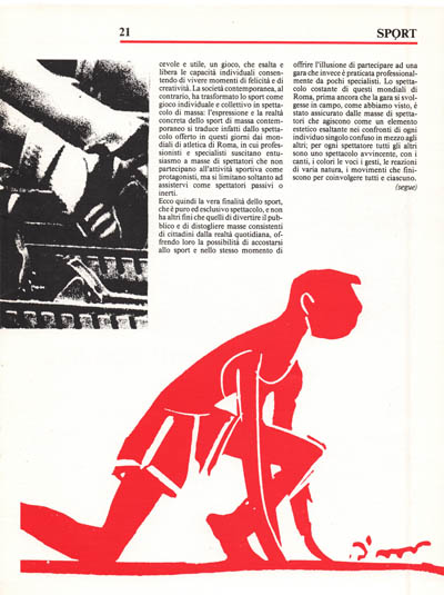 Nuova Politica - Campionati mondiali di atletica: fenomeno e spettacolo di massa