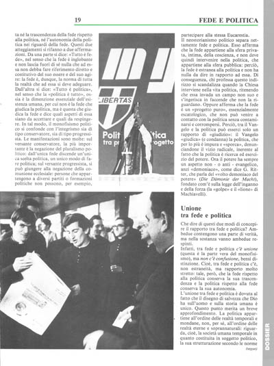 Nuova Politica - Fede cristiana e impegno politico