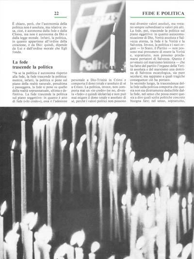 Nuova Politica - Fede cristiana e impegno politico