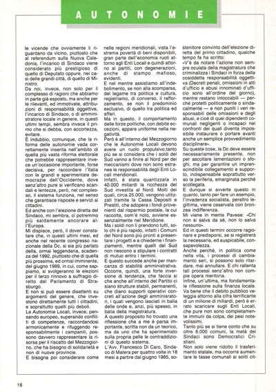 Nuova Politica - Alla base della piramide