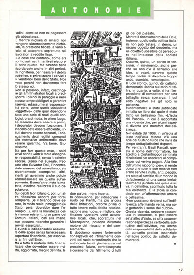 Nuova Politica - Alla base della piramide