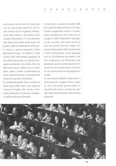 Nuova Politica - Crisi dei partiti e delle istituzioni