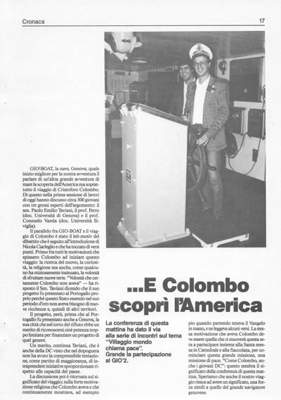 Nuova Politica - ...E Colombo scoprì l'America pagina 17