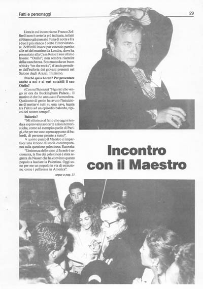 Nuova Politica - Incontro con il Maestro pagina 29