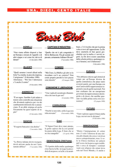 Nuova Politica - Bossi Blob pagina 120