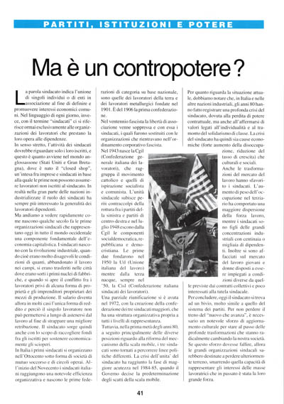 Nuova Politica - Ma è un contropotere? pagina 41